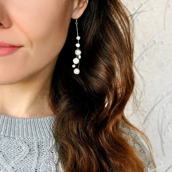 Jewelry - 925SS Freshwater Pearl Earrings